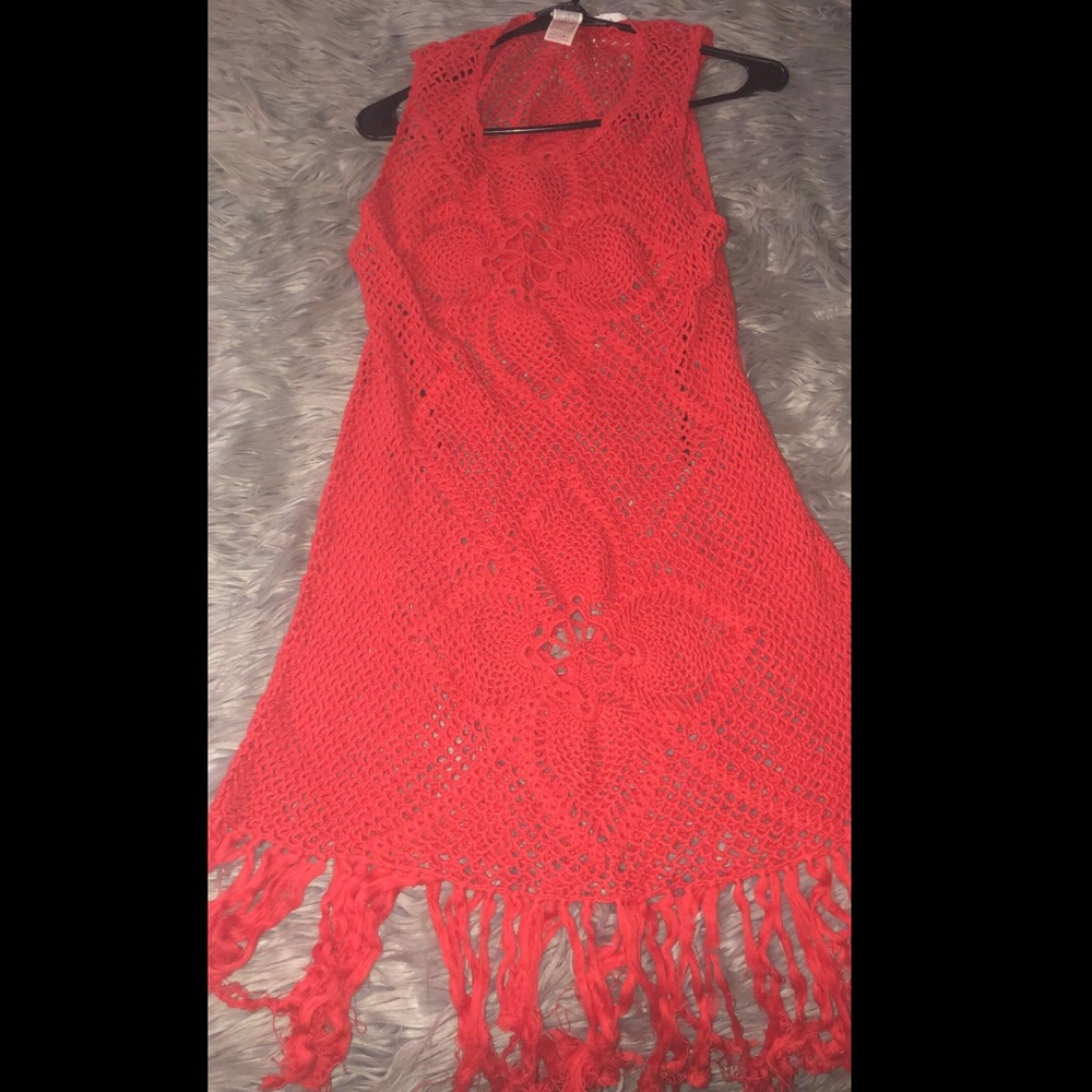 Crochet cover up
